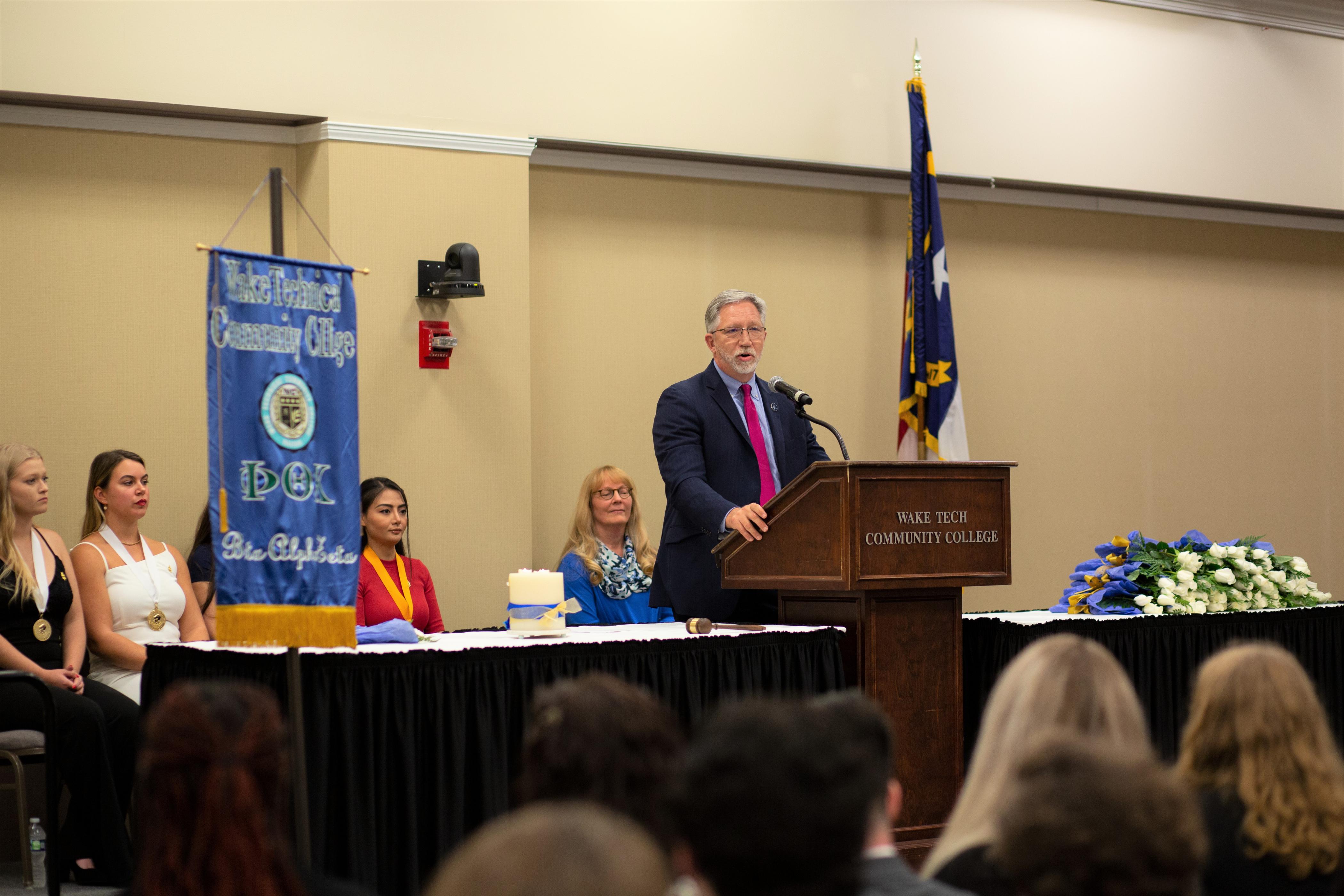 Phi Theta Kappa Honor Society Inducts New Members Wake Tech